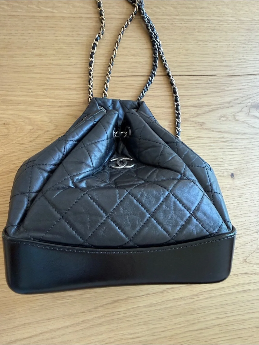 100% AUTHENTIC CHANEL GABRIELLE BACKPACK- BLACK